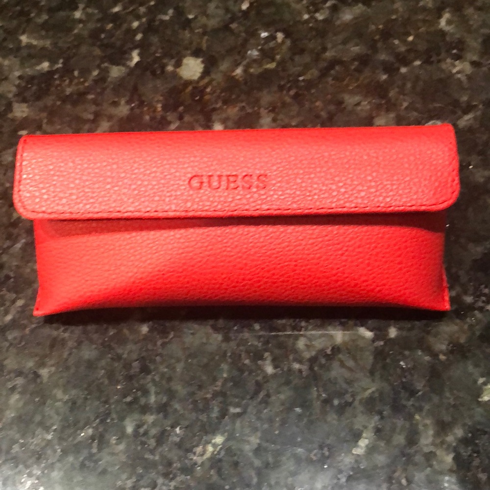 Red Eye glasses case “new without tags “